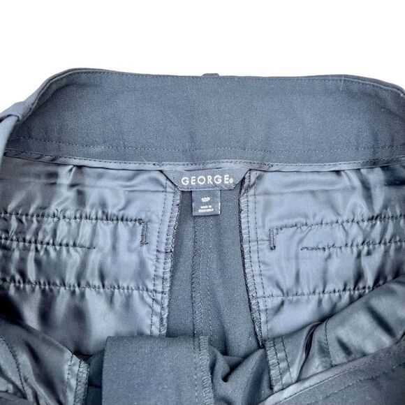 GEORGE Black Dress Pants Size 10P - Picture 6 of 6
